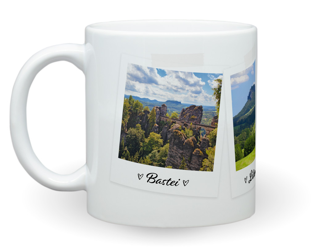 Tasse Sächsische Schweiz Bastei