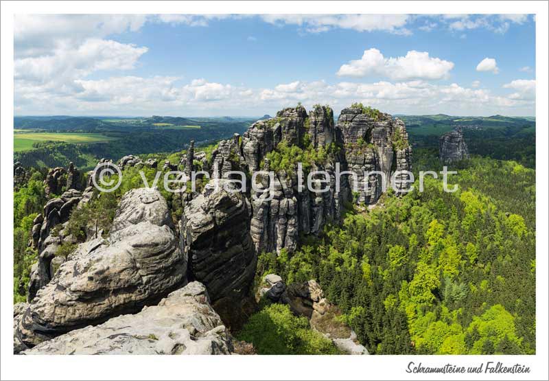 Schrammsteine Falkenstein Sächsische Schweiz
