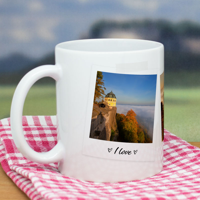 Keramiktasse Festung Königstein