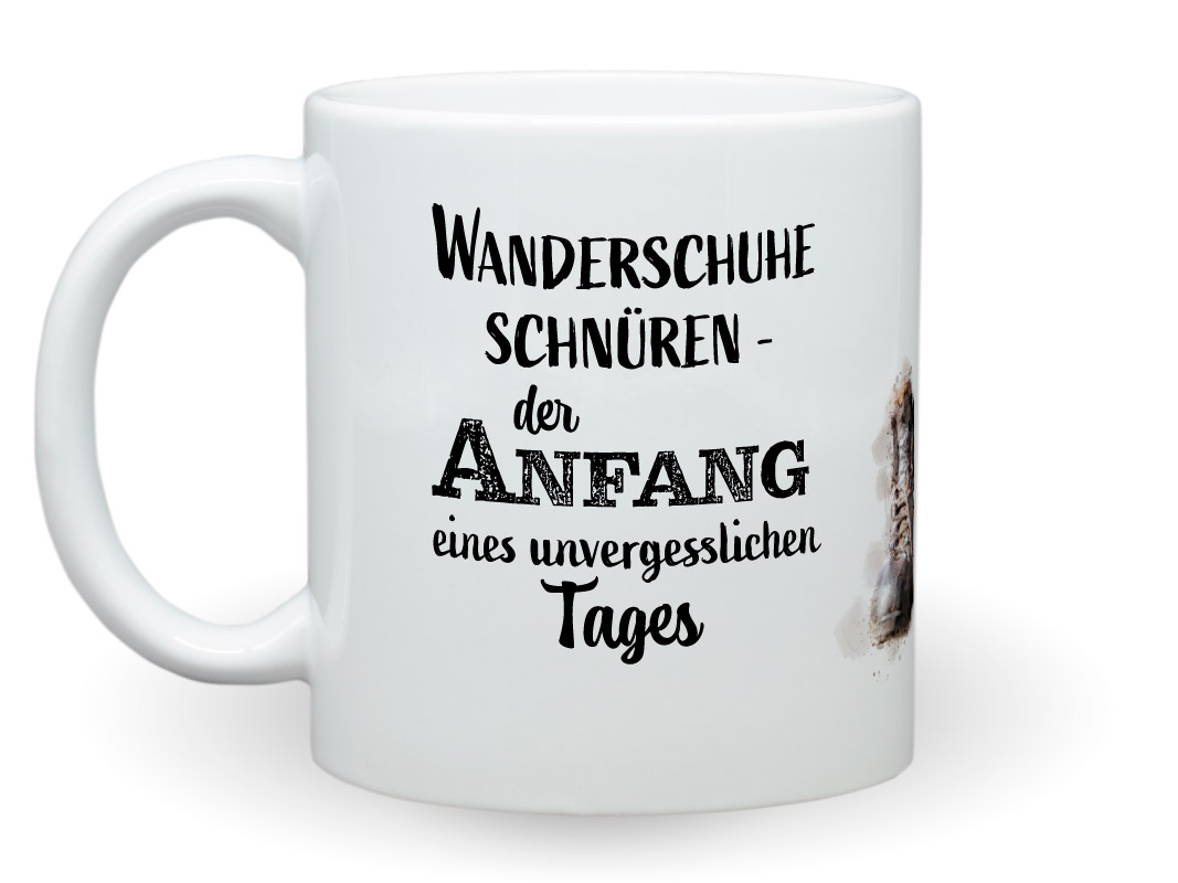 Tasse Wandern Wanderschuhe