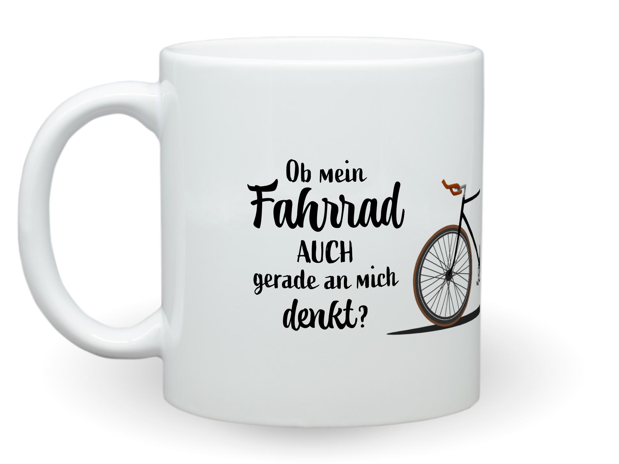 Lustige Tasse für Fahrradfahrer