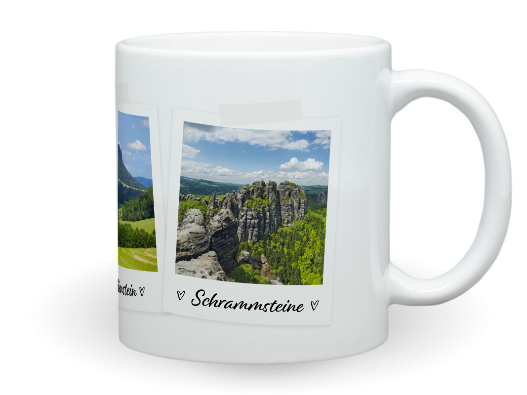 Tasse Sächsische schweiz Schrammsteine
